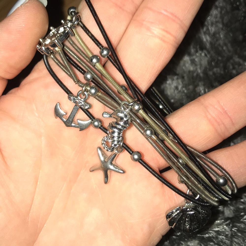 coil beach bracelets